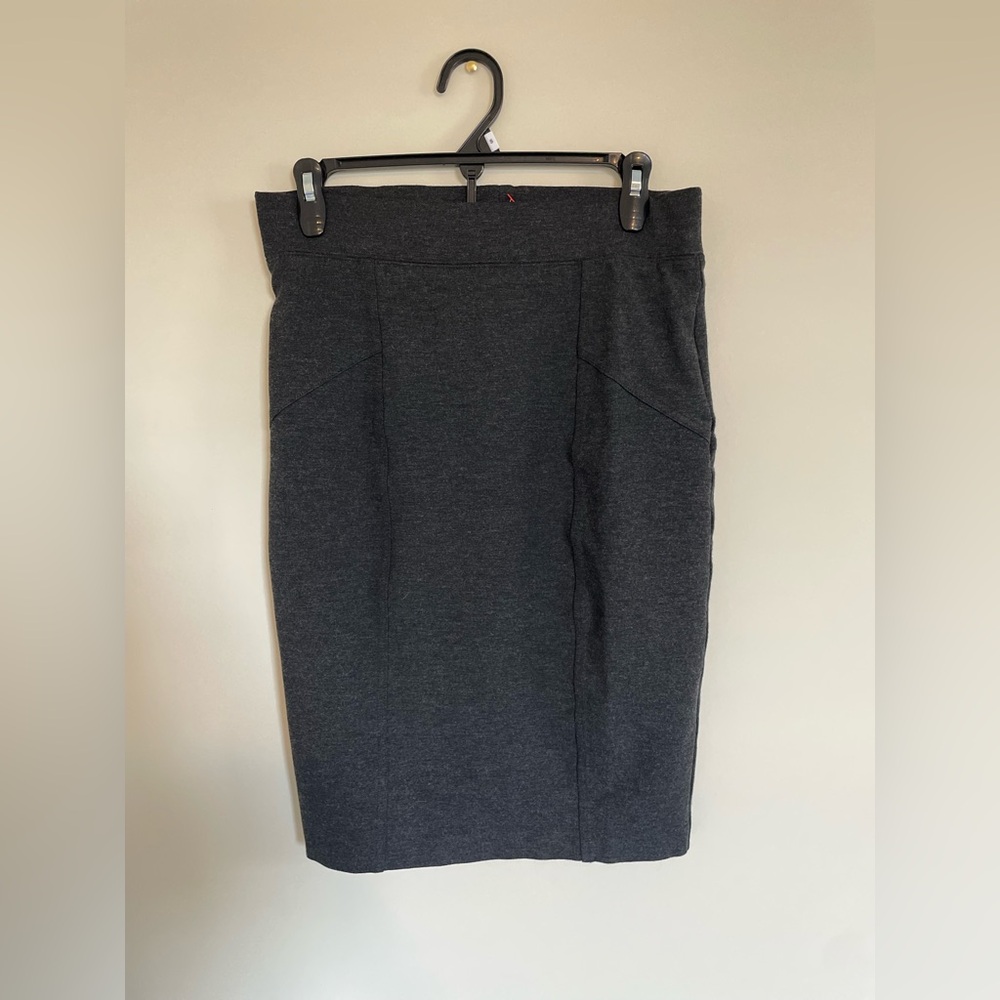 NYDJ Grey Pencil Skirt